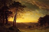 Albert Bierstadt Sacramento River Valley painting